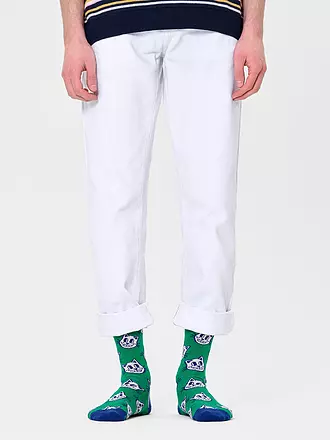 HAPPY SOCKS | Herren Socken 41-46 CAT green | 